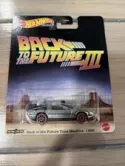 Hot Wheels De Lorean Time Machine Back To The Future 3 Ritorno Al Futuro 3 1:64 HCP22