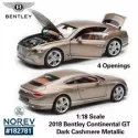 Norev Bentley Continental Gt 2018 1:18 182781