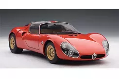 AUTOart Alfa Romeo 33 Stradale Prototype Red 1:18 70191