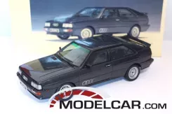 AUTOart Audi Quattro LWB 1988 Satin Black Metallic 1:18 70301
