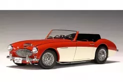 AUTOart Austin Healey 3000 Mkii RHD Red White 1:18 70721