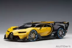 AUTOart Bugatti Vision GT Giallo Midas Black Carbon 1:18 70989