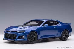 AUTOart Chevrolet Camaro ZL1 2017 Hyper Blue Metallic 1:18 71209