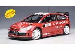 AUTOart Citroen C4 WRC 2007 S.Loeb D.Elena 1 Winner of Monte Carlo 1:18 80738