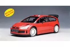 AUTOart Citroen C4 WRX Plain Body Version Red 1:18 80736