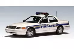 AUTOart Ford Crown Victoria EN114 Police Car Des Plaines 1998 1:18 72702