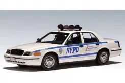 AUTOart Ford Crown Victoria EN114 Police Car NYPD 1:18 72703