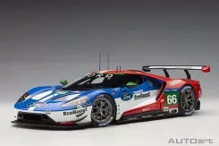 AUTOart Ford GT GTE Pro Le Mans 24h 2016 66 B.Johnson S.Mucke O.Pla 1:18 81610