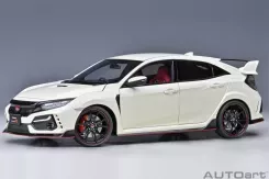 AUTOart Honda Civic Type R FK8 2021 Championship White 1:18 73220