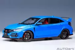 AUTOart Honda Civic Type R FK8 2021 Racing Blue Pearl 1:18 73224