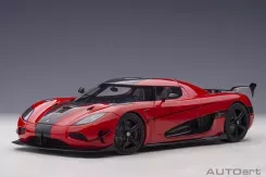 AUTOart Koenigsegg Agera RS Chilli Red Carbon with Black Accents 1:18 79022