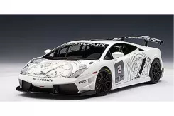 AUTOart Lamborghini Gallardo LP560-4 Trofeo Blancpain White 1:18 74689