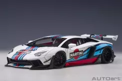 AUTOart Liberty Walk LB-Works Lamborghini Aventador Limited Edition Martini Livery 1:18 79185