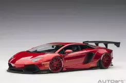 AUTOart Liberty Walk LB-Works Lamborghini Aventador Red Metallic 1:18 79109