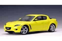 AUTOart Mazda RX-8 2003 RHD Lighting Yellow 1:18 75926