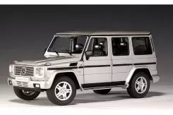 AUTOart Mercedes-Benz G Model LWB W463 Brillant Silver Metallic 1:18 76102