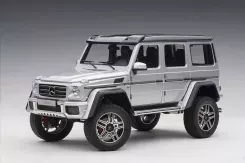 AUTOart Mercedes-Benz G500 4×4 W463 Iridium Silver Metallic 1:18 76318