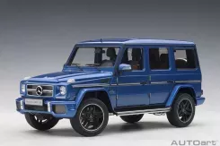 AUTOart Mercedes-Benz G63 AMG 2017 Designo Mauritius Blue 1:18 76324