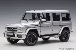 AUTOart Mercedes-Benz G63 AMG 2017 Iridium Silver Metallic 1:18 76323