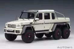 AUTOart Mercedes-Benz G63 AMG 6x6 w463 Designo Diamond White 1:18 76307