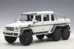 AUTOart Mercedes-Benz G63 AMG 6x6 w463 Matt White 1:18 76303