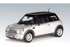 AUTOart Mini Cooper R50 2001 Silver 1:43 54821