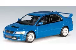 AUTOart Mitsubishi Lancer Evo VII Blue 1:43 57163
