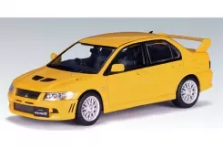 AUTOart Mitsubishi Lancer Evo VII Yellow 1:43 57161