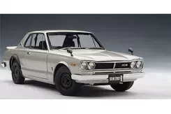 AUTOart Nissan Skyline GT-R 1st Generation KPGC10 Silver 1:18 77381