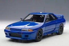 AUTOart Nissan Skyline GT-R R32 1992 Australian Bathurst Race Bayside Blue Plain Body Version 1:18 89281