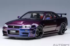 AUTOart Nissan Skyline GT-R R34 Z-tune Midnight Purple 1:18 77464
