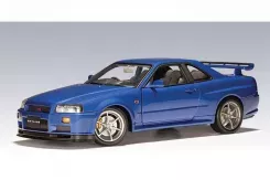 AUTOart Nissan Skyline R34 GTR 1999 Blue 1:18 77301