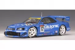 AUTOart Nissan Skyline R34 GTR JGTC 2002 Calsonic 12 1:18 80276