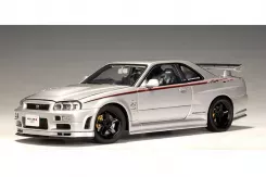 AUTOart Nissan Skyline R34 Nismo Z-Tune Version 2001 Silver 1:18 80180