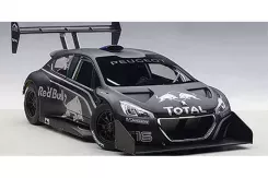 AUTOart Peugeot 208 T16 Pikes Peak Presentation Car Black 1:18 81353