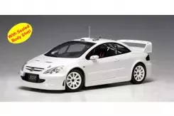 AUTOart Peugeot 307 WRC 2005 Plain Body Version White 1:18 80558