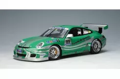 AUTOart Porsche 911 997 GT3 Cup Car 2006 SC VIP Green Livery Porsche Engineering 1:18 80682