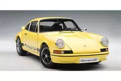 AUTOart Porsche 911 Carrera RS 2.7 1973 Yellow with Black Stripes 1:18 78053