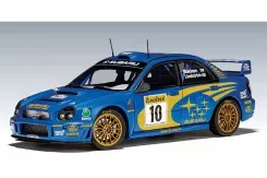 AUTOart Subaru Impreza WRC 2002 T. Makinen K. Lindstrom 10 1:18 80292