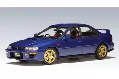 AUTOart Subaru Impreza WRX 4 door Blue 1:18 78622