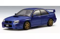 AUTOart Subaru Impreza WRX STI 2003 blue 1:18 78661