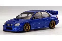 AUTOart Subaru New Age Impreza WRC 2003 Plain Body Version Blue 1:43 60394