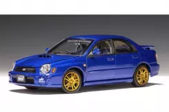 AUTOart Subaru New Age Impreza WRX STI 2001 blue 1:18 78642