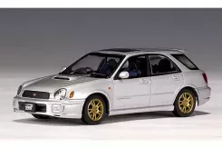 AUTOart Subaru New Age Impreza WRX Wagon Sti 2001 Silver 1:43 58632
