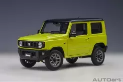 AUTOart Suzuki Jimny JB64 Kinetic Yellow with Black roof 1:18 78501