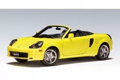 AUTOart Toyota MR2-Spyder W30 2000 LHD Yellow 1:18 78713