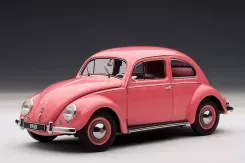 AUTOart Volkswagen Beetle Kafer Limousine 1955 Pink 1:18 79775