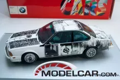 Autoart BMW 635 CSI e24 Art Car Robert Rauschenberg 1986 1:18 80430150924