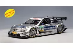 Autoart Mercedes-Benz C-Class DTM W204 2007 nr. 3 Spengler silver 1:18 80830