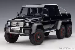 Autoart Mercedes-Benz G63 AMG 6x6 W463 Gloss Black 1:18 76306